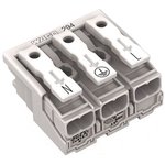 Mains connection terminal, 3 pole, 0.5-2.5 mm², clamping points ...