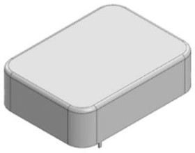 MS323-30S, EMI Gaskets, Sheets, Absorbers & Shielding 32.3 x 23.8 x 9mm One-piece Drawn-Seamless RF Shield/EMI Shield (CRS)