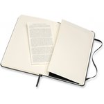 Блокнот Moleskine Classic, 208стр, в линейку, твердая обложка, черный [qp050]