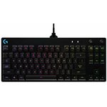 Клавиатура Logitech Gaming keyboard G PRO, Mechanical, RGB, 1.8m, black, [920-009393]
