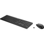 Комплект клавиатура и мышь Keyboard and Mouse HP Wireless 235 RUSS black