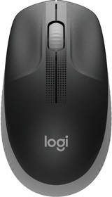 Фото 1/10 Мышь Logitech Wireless Mouse M190, Mid Grey, [910-005906]
