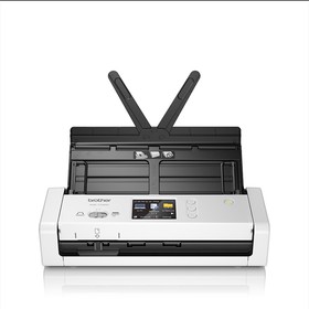 Фото 1/10 Сканер Brother Документ-сканер ADS-1700W, A4, 25 стр/мин, цветной, 1200 dpi, Duplex, ADF20, сенс.экран, USB 3.0, WiFi