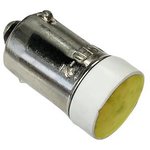 LSED-2YN, LED Lamp, BA9S, Yellow, 24V