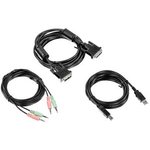 TK-CD10, KVM Cable Kit, DVI-I, USB, Audio, 3m