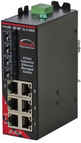 SLX-8MS-4SC, Ethernet Switch, RJ45 Ports 6, Fibre Ports 2SC, 100Mbps, Managed