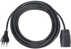 1160482, Extension Cable IP20 PVC CH Type J (T12) Plug - CH Type J (T13) Socket 25m Black