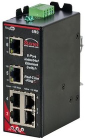 SLX-6RS-1-D1, Ethernet Switch, RJ45 Ports 6, 100Mbps, Managed