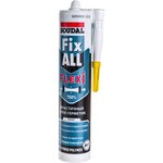 117383, Клей-герметик гибрид.Soudal Fix All Flexi белый 290 мл
