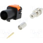 73403-6280, RF Connectors / Coaxial Connectors FAKRA II JACK STR KEY A BLACK