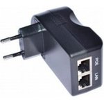 Just JT-MIDSPAN05A Пассивный PoE инжектор Fast Ethernet на 1 порт ...
