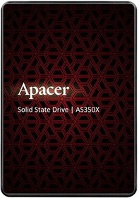 Фото 1/10 Apacer SSD PANTHER AS350X 512Gb SATA 2.5" 7mm, R560/W540 Mb/s, IOPS 80K, MTBF 1,5M, 3D NAND, Retail (AP512GAS350XR-1)