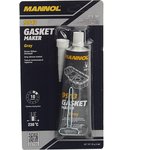 2417, Герметик прокладка серый термостойкий 85г -40С/+230С Gasket Maker MANNOL