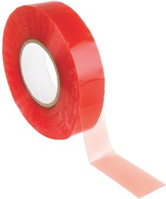 Фото 1/3 HB397F-38, HB397F Transparent Double Sided Polyester Tape, 0.23mm Thick, 15.6 N/cm, PET Backing, 38mm x 50m