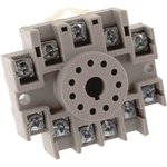 27E892 2-1419106-4, 11 Pin 300V ac DIN Rail Relay Socket, for use with KRPA Relays
