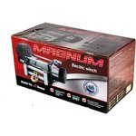 Лебёдка автомобильная электрическая 12V Magnum 9000 lbs 4200 кг синтетический ...