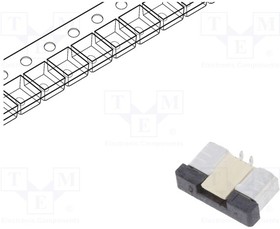 DS1020-08-4VBT11-R, Разъем: FFC (FPC); вертикальный; PIN: 4; ZIF; SMT; 500мА; луженые