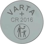 Батарейка Varta ELECTRONICS CR2016 BL1 Lithium 3V (6016) (6016101401)