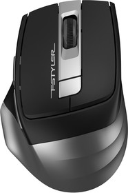 Фото 1/5 Мышь A4Tech Fstyler FG35 серый/черный оптическая (2000dpi) беспроводная USB (6but)