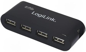 Фото 1/2 UA0085, Хаб USB, PnP,PnP и hot-plug, Верс USB 2.0, Количество портов 4