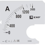 Шкала A961 1200/5А-1.5 PROxima EKF s-a961-1200