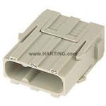 09140033003, HEAVY DUTY CONN, MODULE, PLUG, 3POS, 40A