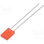 LL-253VD1F-1B, LED; rectangular; 5x2x7.15mm; red; 70?120mcd; 130°; Front: flat