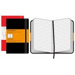 Блокнот MOLESKINE Classic, 240стр, в линейку, твердая обложка, черный [qp060]