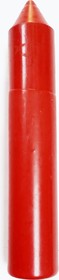 Фото 1/2 Разметочный восковой мелок-карандаш красный уп-10 шт 19173859