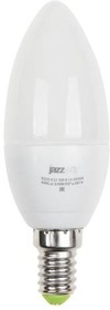 Лампа светодиодная LED 5Вт E14 220В 4000К PLED- ECO-C37 свеча | 1036865A | Jazzway