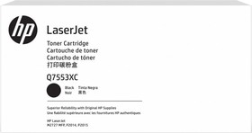 Фото 1/6 HP 53X Black LaserJet Contract Print Cartridge (Q7553XC), Тонер-картридж