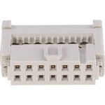 09185146813, 14-Way IDC Connector Socket for Cable Mount, 2-Row