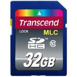 TS32GSDHC10M, 32 GB Industrial SDHC SD Card, Class 10