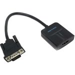 Переходник HDMI (F) - VGA (M), Vention ACNBB