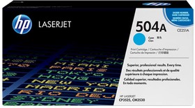 Картридж HP Color LaserJet CP3525, CM3530 (7000 стр.) Cyan CE251A – купить оптом и в розницу