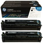 Картридж HP Color LaserJet CP1210, 1215, 1515, 1510 (2*2200 стр.) CB540AD Black