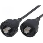 PX0838/5M00, Industrial Ethernet Cable, PUR, CAT5e, RJ45 Plug / RJ45 Plug, 5m