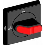1SCA105232R1001, OHBS2RJ control knob (black) for OT16 door-mounted switches..125FT