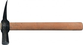 Фото 1/2 10645, Молоток печника, 600 г, деревянная рукоятка