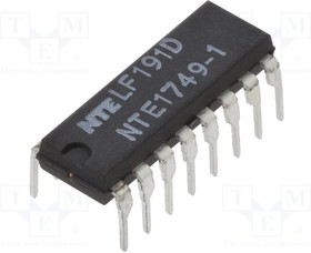 Фото 1/2 NTE1749-1, IC: driver; MOSFET; DIP16; 1A; Ch: 4; 36VDC; integrated TVS diodes