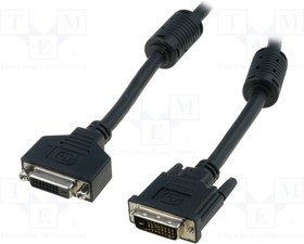 AK-320200-020-S, Cable; dual link; DVI-D (24+1) socket,DVI-D (24+1) plug; 2m