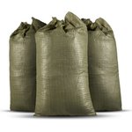 Мешок для строительного мусора (полипропиленовый) Зеленый, 55х95 см, 100 шт (тканный) 00002276