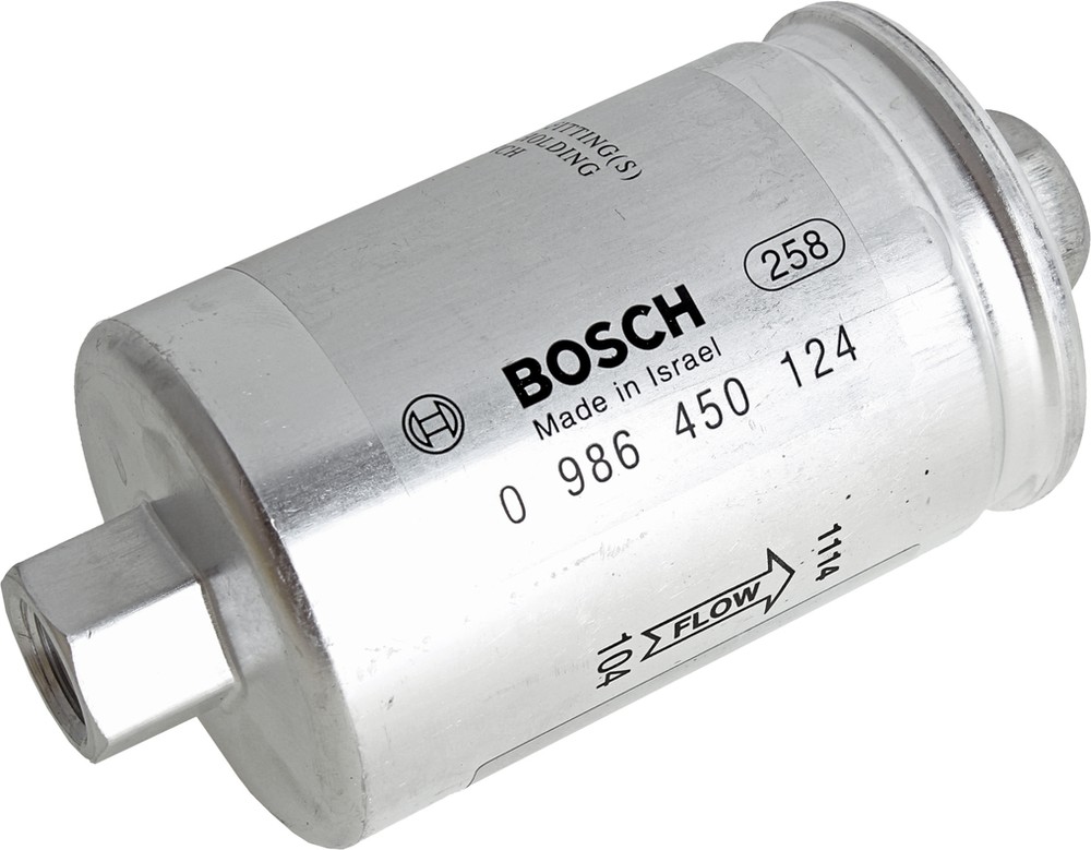 Фильтр топливный 2104-15,2123,дв.409 под гайку (инжек) (BOSCH)