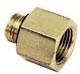 0169 21 27, LF3000 Series Straight Threaded Adaptor, G 1/2 Male to G 3/4 Female, Threaded Connection Style