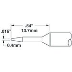 STTC-006, Soldering Irons Cartridge Conical 0.4mm (0.016 in)