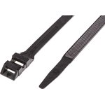 0 319 19, Cable Tie, 357mm x 9 mm, Black PA 12, Pk-100