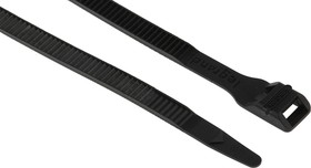 Фото 1/2 0 319 25, Cable Tie, 180mm x 6 mm, Black PA 12, Pk-100