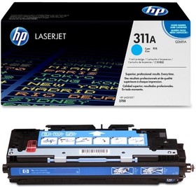 Картридж HP Color LaserJet 3700 (6000 стр.) Cyan Q2681A
