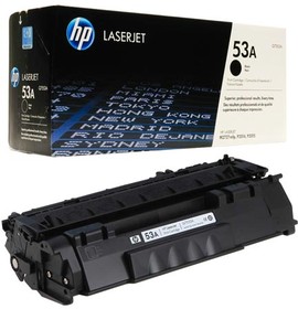 Фото 1/2 Картридж HP LaserJet P2015, P2014, M2727 (3000 стр.) Black Q7553A