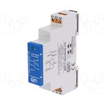 MIR17-002-M230-116, Relay: installation, NC + NO, Upit: 230VAC, Mounting: DIN, -20-45°C